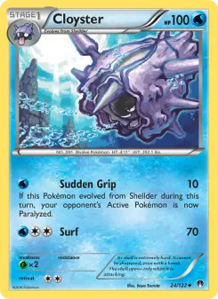 Cloyster, BREAKpoint #24/122