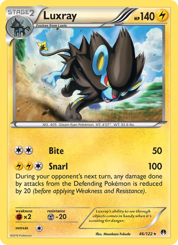 Luxray, BREAKpoint #46