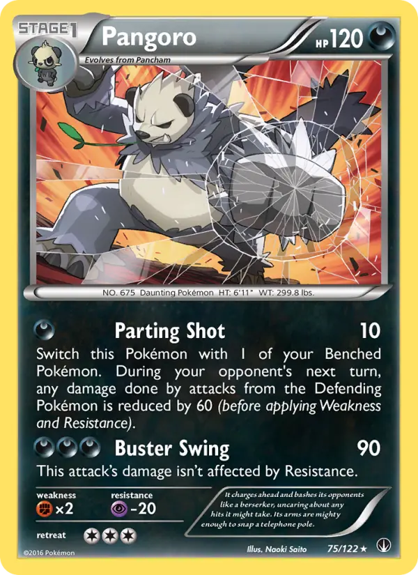 Pangoro, BREAKpoint #75