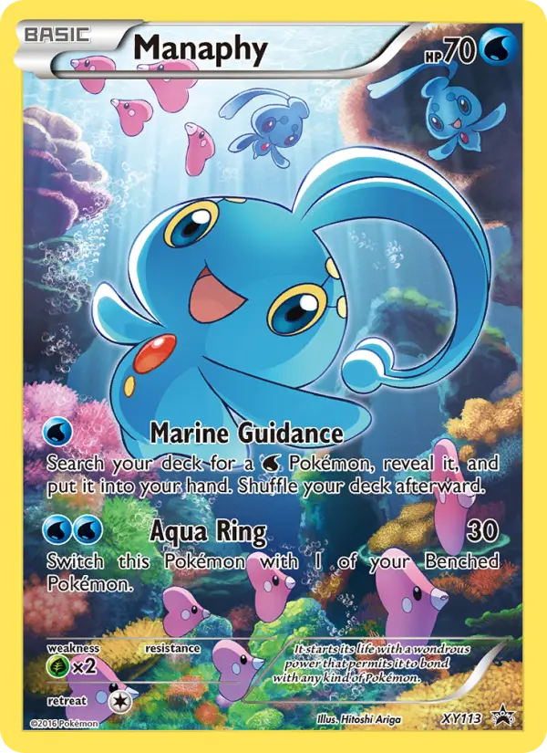 Manaphy, XY Black Star Promos #XY113