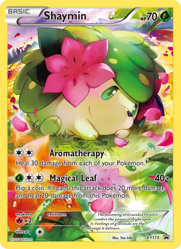 Shaymin, XY Black Star Promos #XY115
