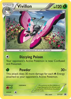 Vivillon, XY Black Star Promos #XY137