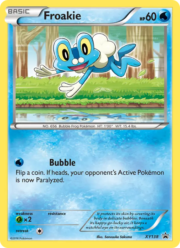 Froakie, XY Black Star Promos #XY138