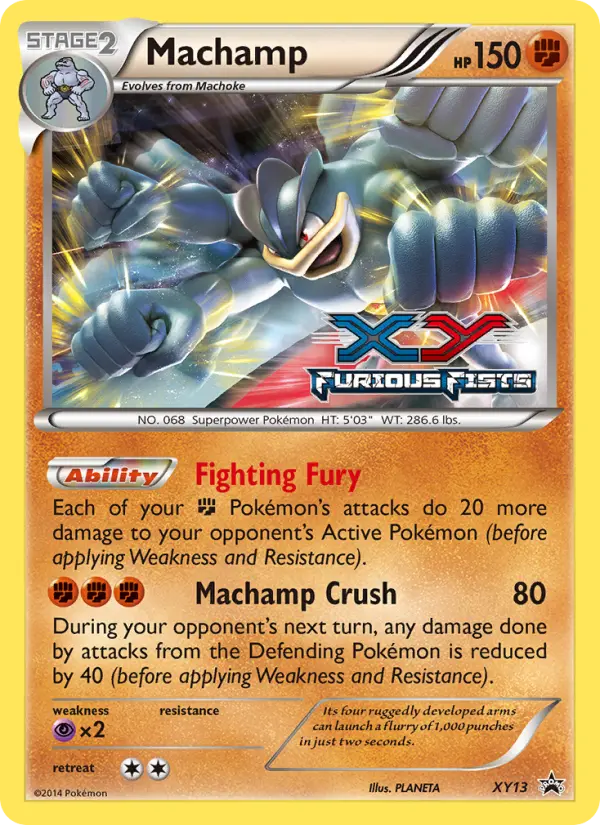 Machamp, XY Black Star Promos #XY13