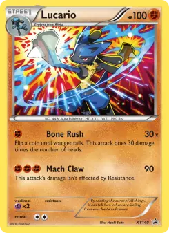 Lucario, XY Black Star Promos #XY140