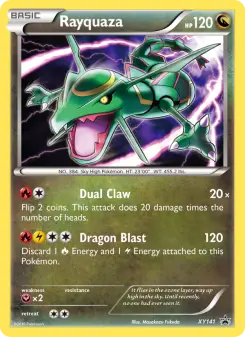 Rayquaza, XY Black Star Promos #XY141