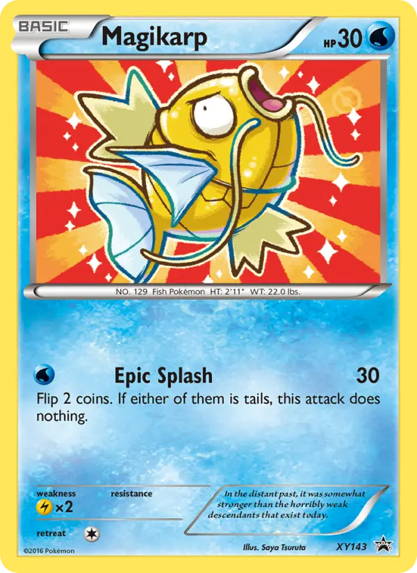 Magikarp, XY Black Star Promos #XY143