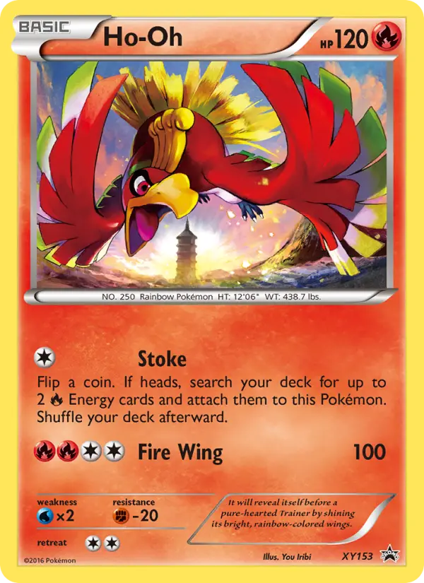 Ho Oh, XY Black Star Promos #XY153