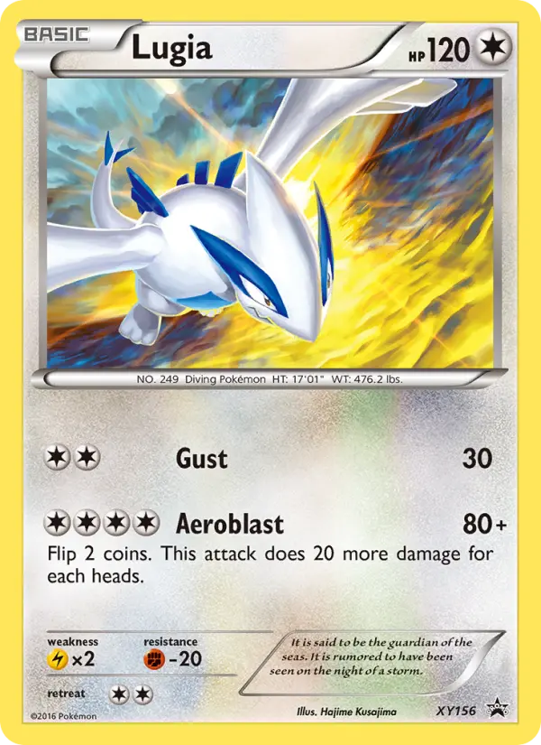 Lugia, XY Black Star Promos #XY156