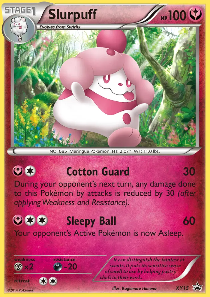 Slurpuff, XY Black Star Promos #XY15