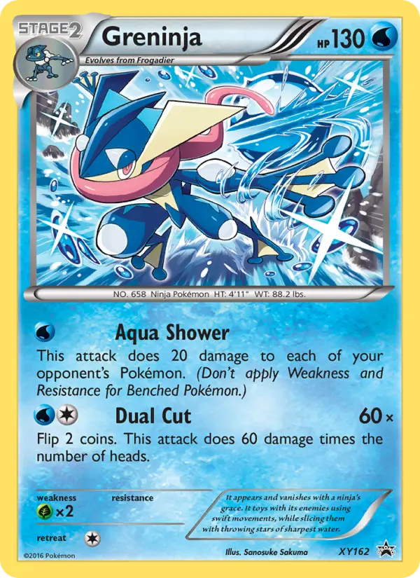 Greninja, XY Black Star Promos #XY162