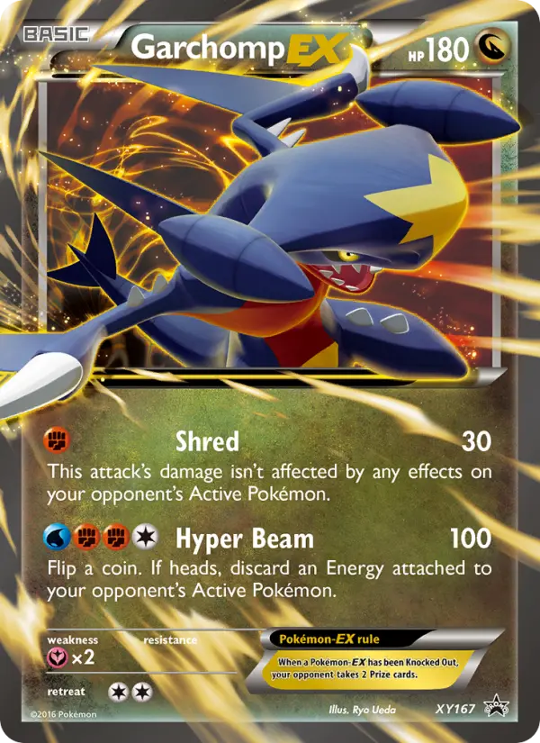 Garchomp-EX, XY Black Star Promos #XY167