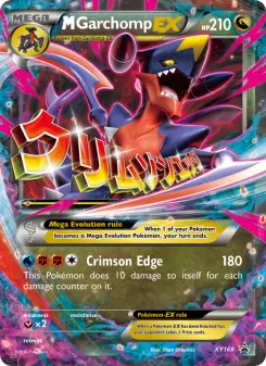 M Garchomp-EX, XY Black Star Promos #XY168