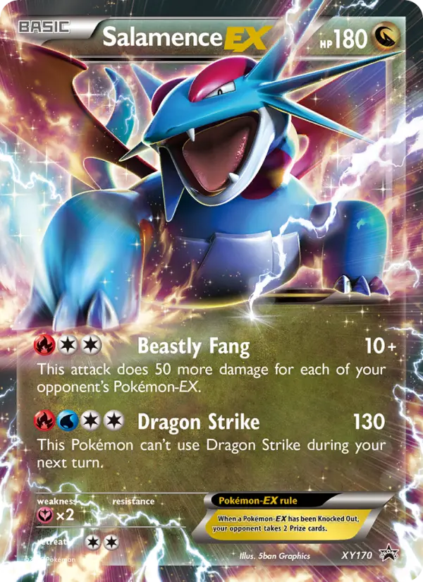Salamence EX, XY Black Star Promos #XY170