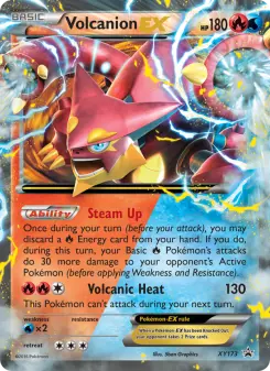 Volcanion EX, XY Black Star Promos #XY173