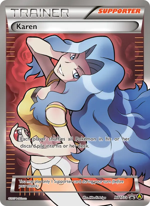 Karen, XY Black Star Promos #XY177a