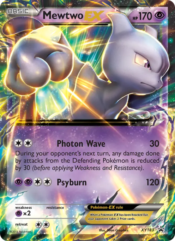Mewtwo-EX, XY Black Star Promos #XY183