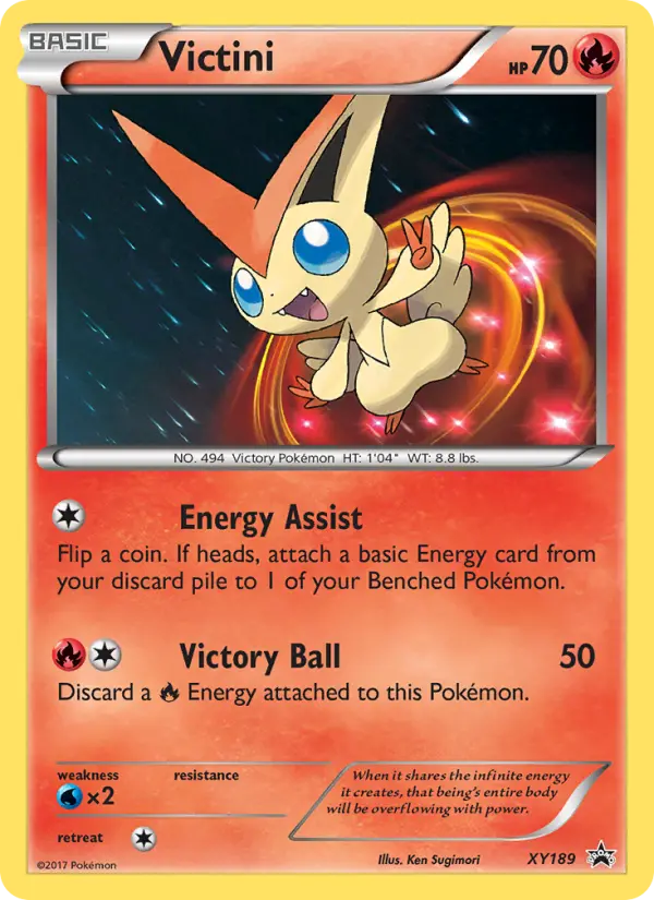 Victini, XY Black Star Promos #XY189