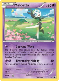 Meloetta, XY Black Star Promos #XY193