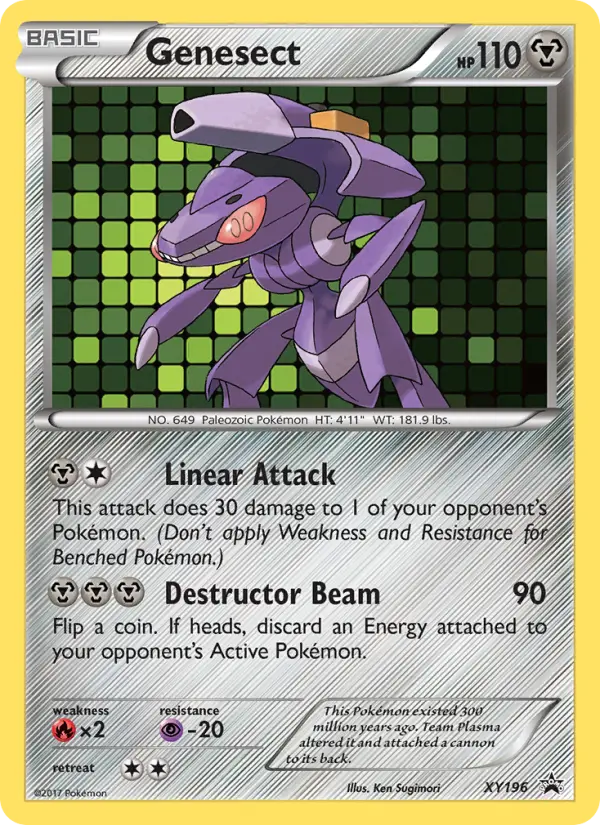 Genesect, XY Black Star Promos #XY196