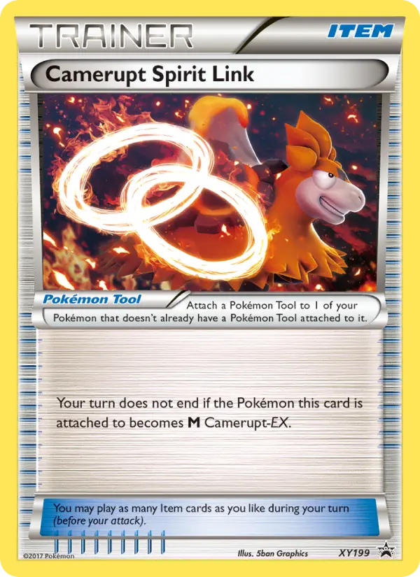 Camerupt Spirit Link, XY Black Star Promos #XY199
