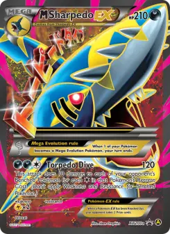 M Sharpedo-EX, XY Black Star Promos #XY200a