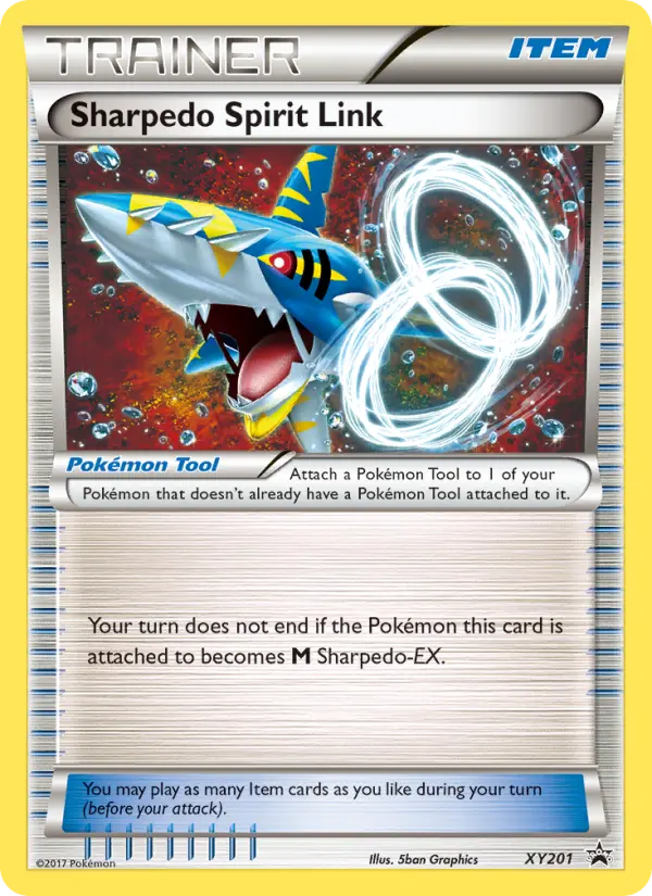 Sharpedo Spirit Link, XY Black Star Promos #XY201