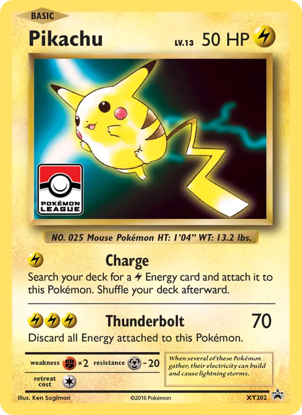 Pikachu, XY Black Star Promos #XY202