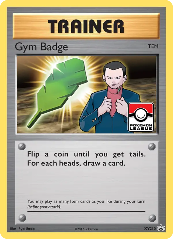 Gym Badge, XY Black Star Promos #XY210