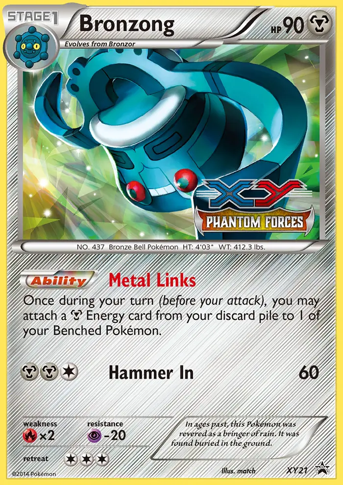 Bronzong, XY Black Star Promos #XY21