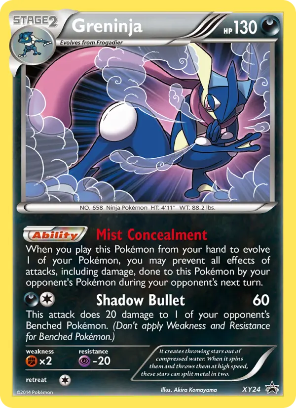 Greninja, XY Black Star Promos #XY24