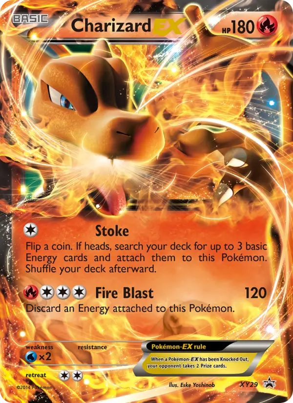 Charizard EX, XY Black Star Promos #XY29