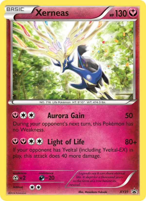 Xerneas, XY Black Star Promos #XY31