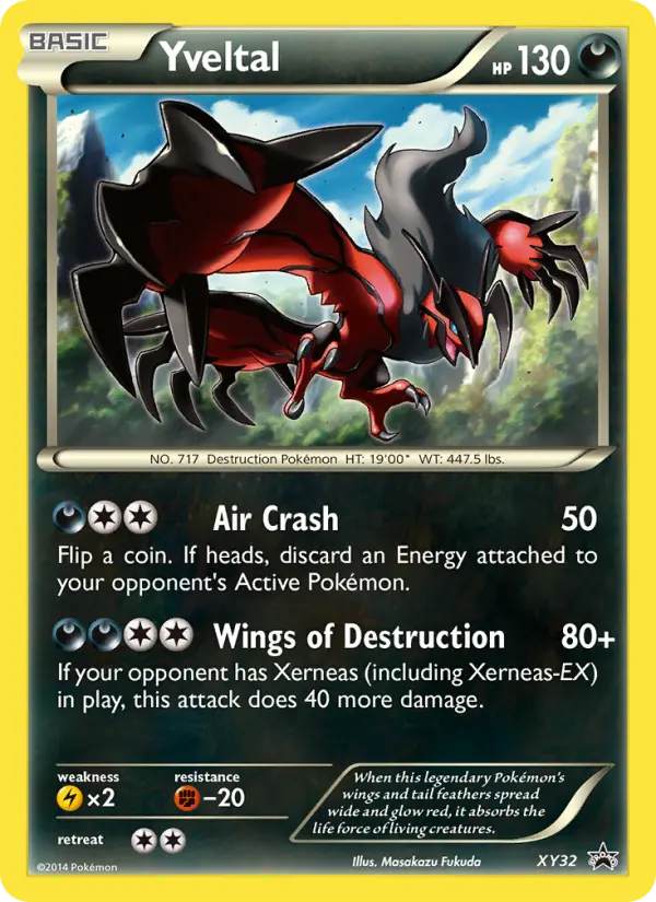 Yveltal, XY Black Star Promos #XY32