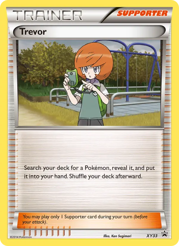 Trevor, XY Black Star Promos #XY33