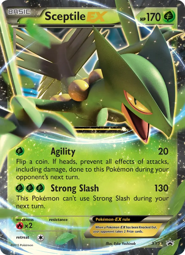 Sceptile EX, XY Black Star Promos #XY53