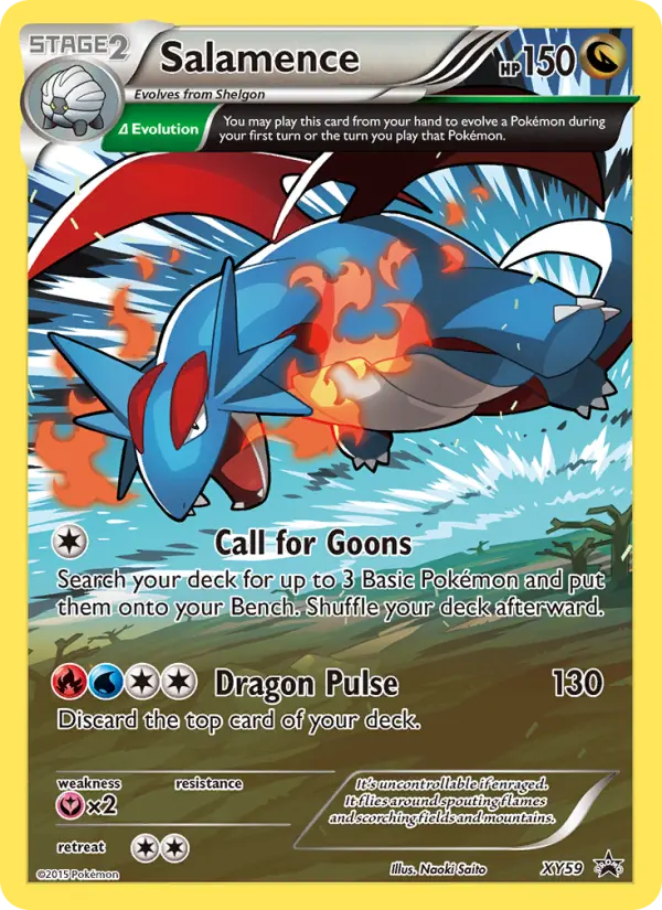 Salamence, XY Black Star Promos #XY59