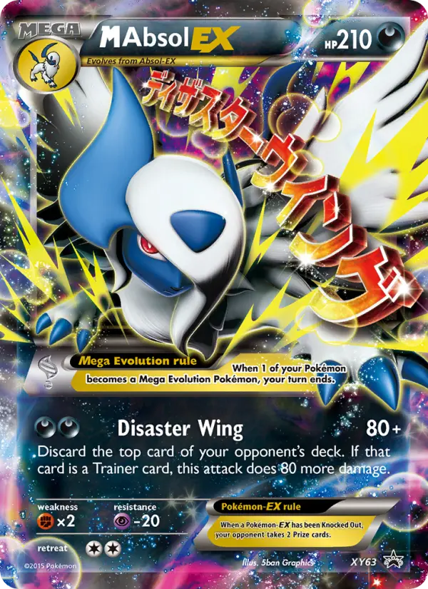 M Absol EX, XY Black Star Promos #XY63