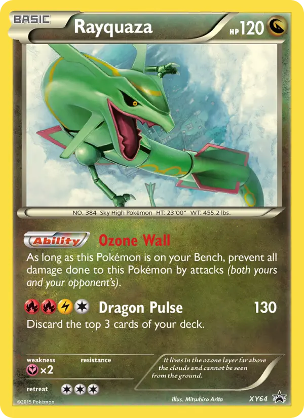 Rayquaza, XY Black Star Promos #XY64