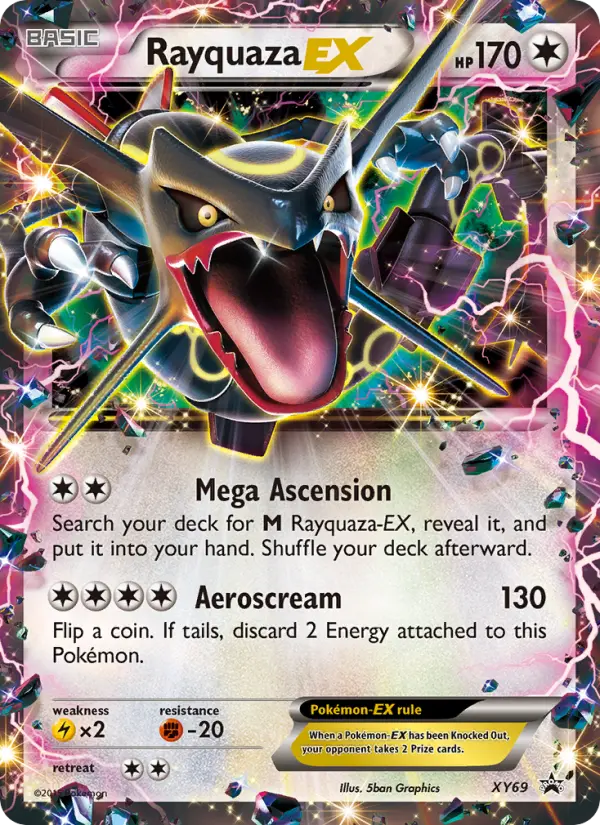 Rayquaza EX, XY Black Star Promos #XY69