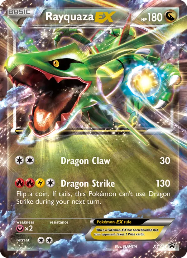 Rayquaza EX, XY Black Star Promos #XY73
