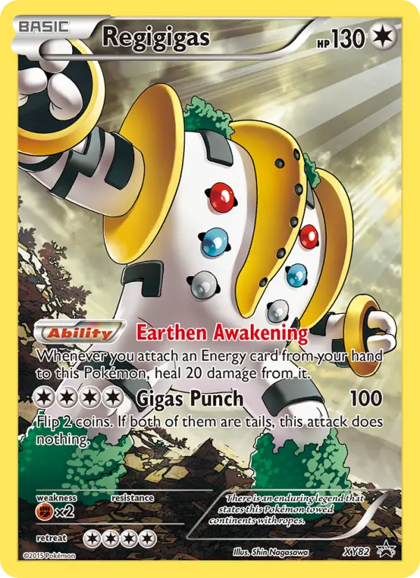 Regigigas, XY Black Star Promos #XY82