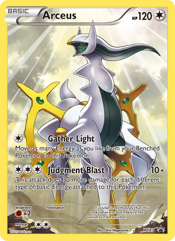 Arceus, XY Black Star Promos #XY83