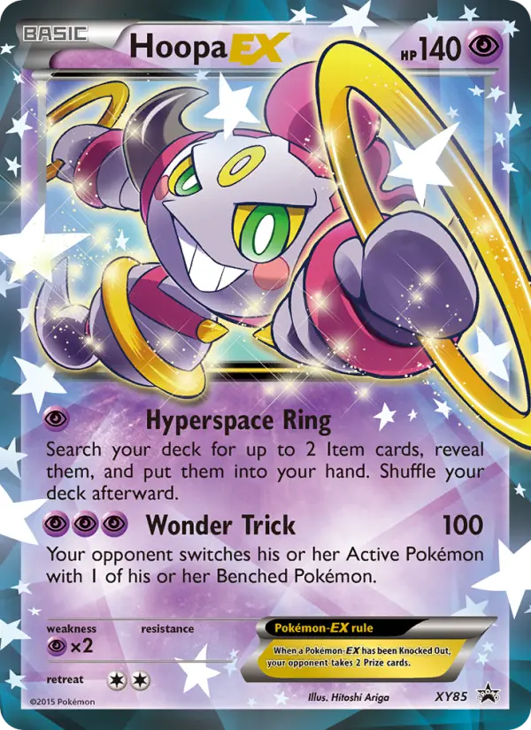 Hoopa EX, XY Black Star Promos #XY85