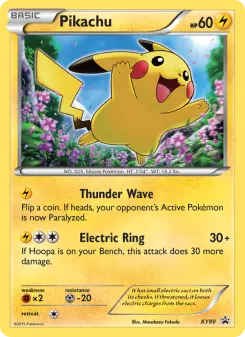 Pikachu, XY Black Star Promos #XY89