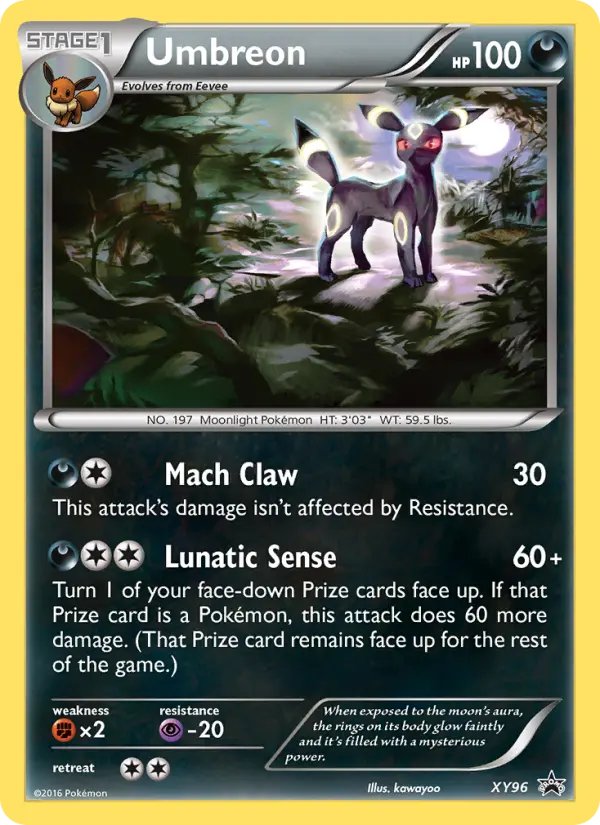 Umbreon, XY Black Star Promos #XY96