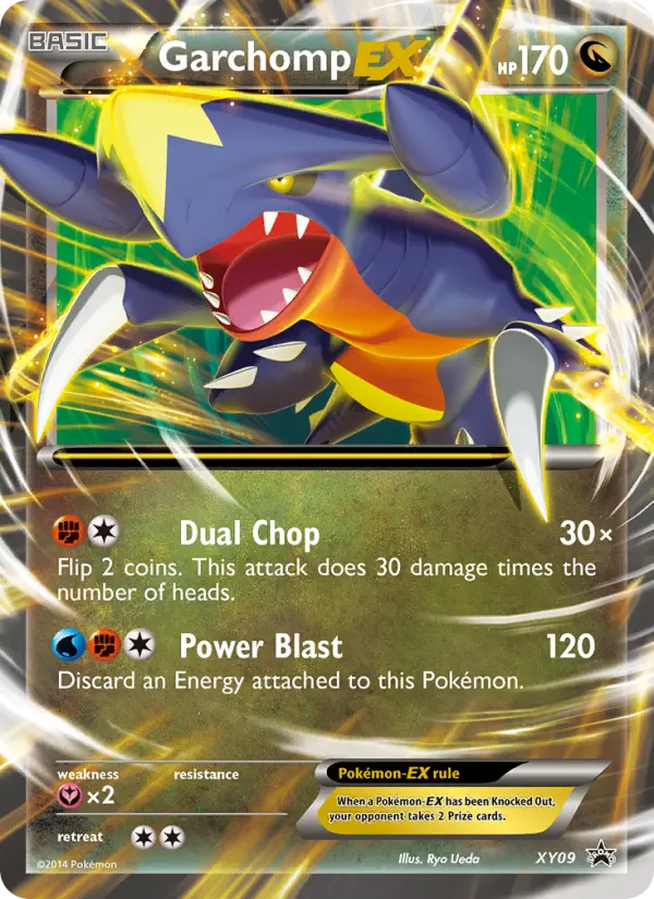 Garchomp EX, XY Black Star Promos #XY9